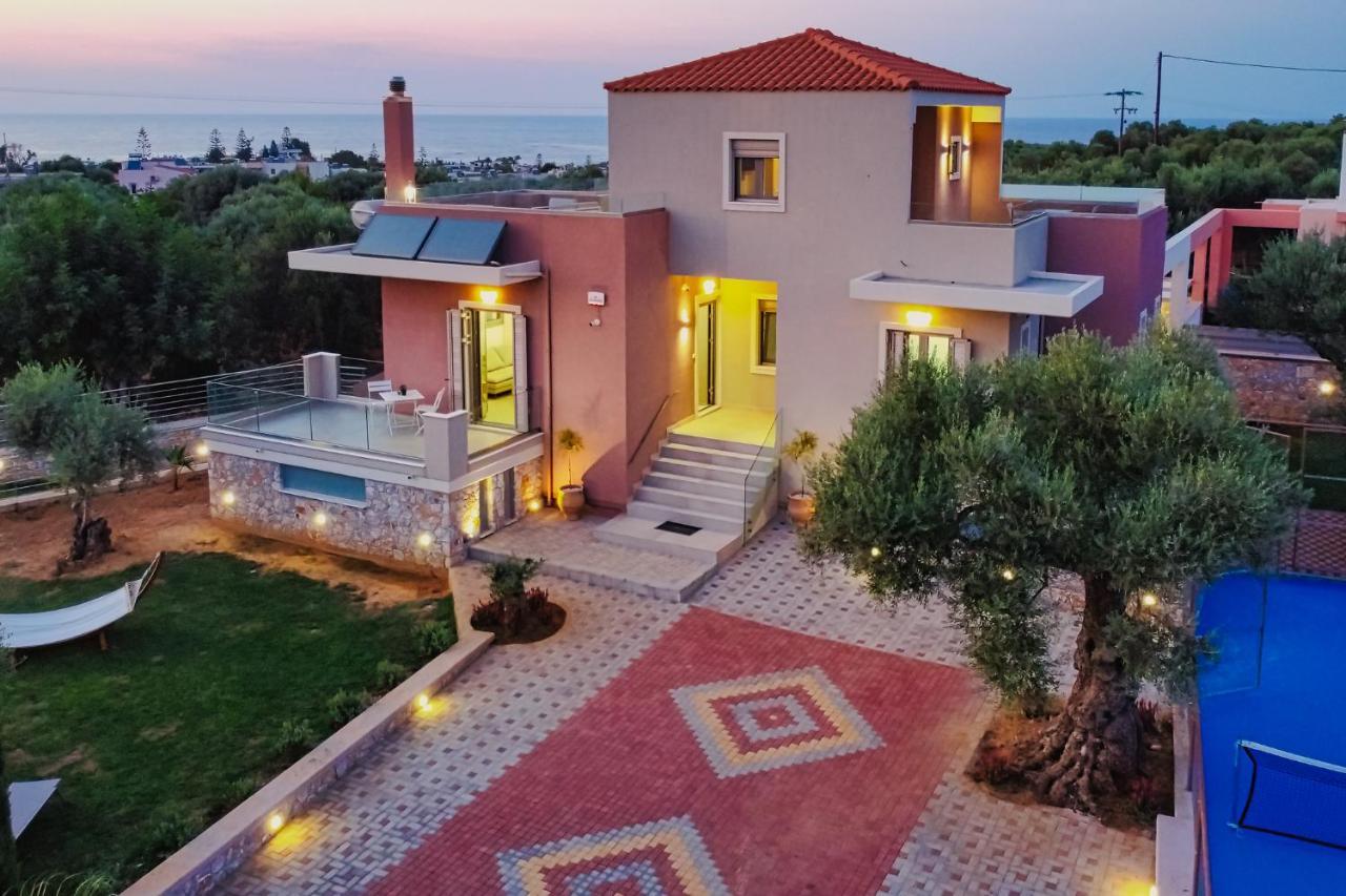 Cypress Village - Lux villa 5' from beach Daratsos Exteriör bild