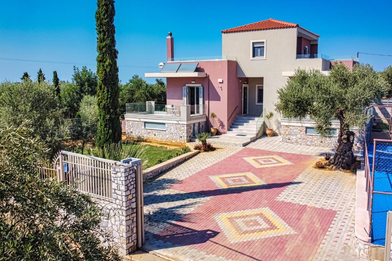 Cypress Village - Lux villa 5' from beach Daratsos Exteriör bild
