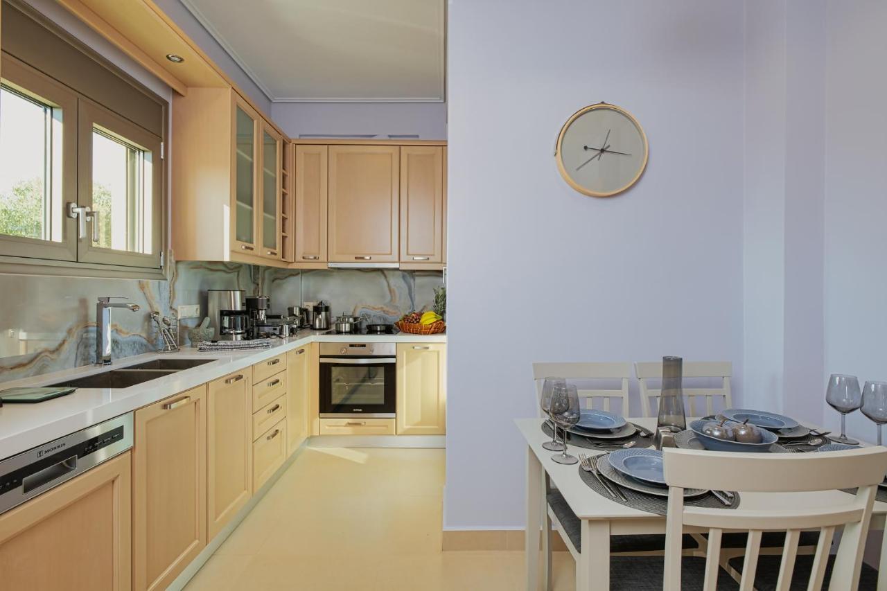 Cypress Village - Lux villa 5' from beach Daratsos Exteriör bild