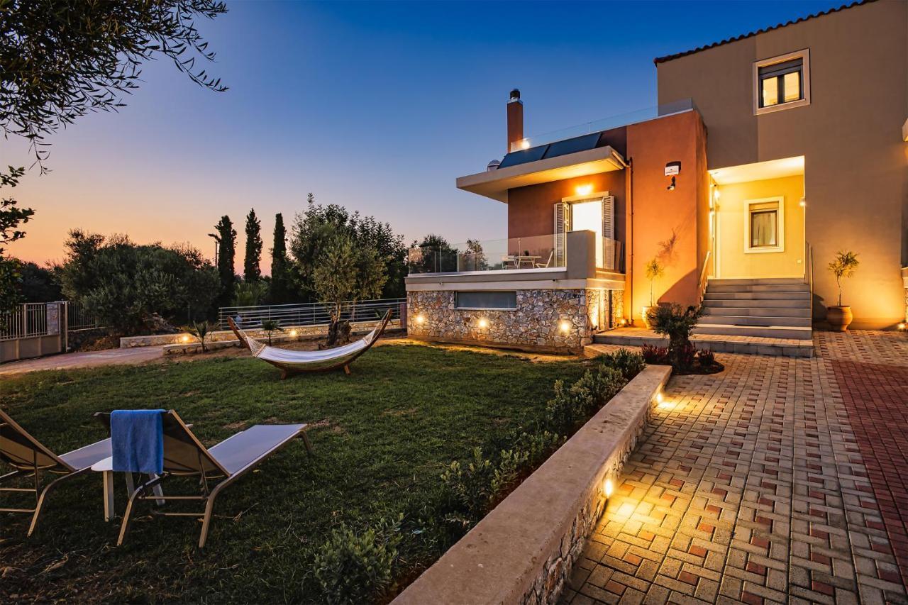 Cypress Village - Lux villa 5' from beach Daratsos Exteriör bild