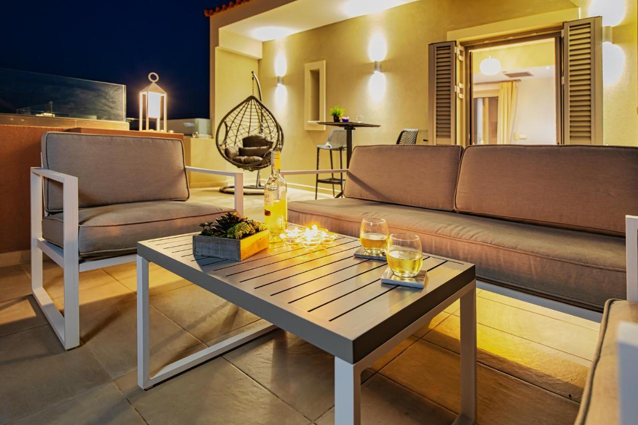Cypress Village - Lux villa 5' from beach Daratsos Exteriör bild