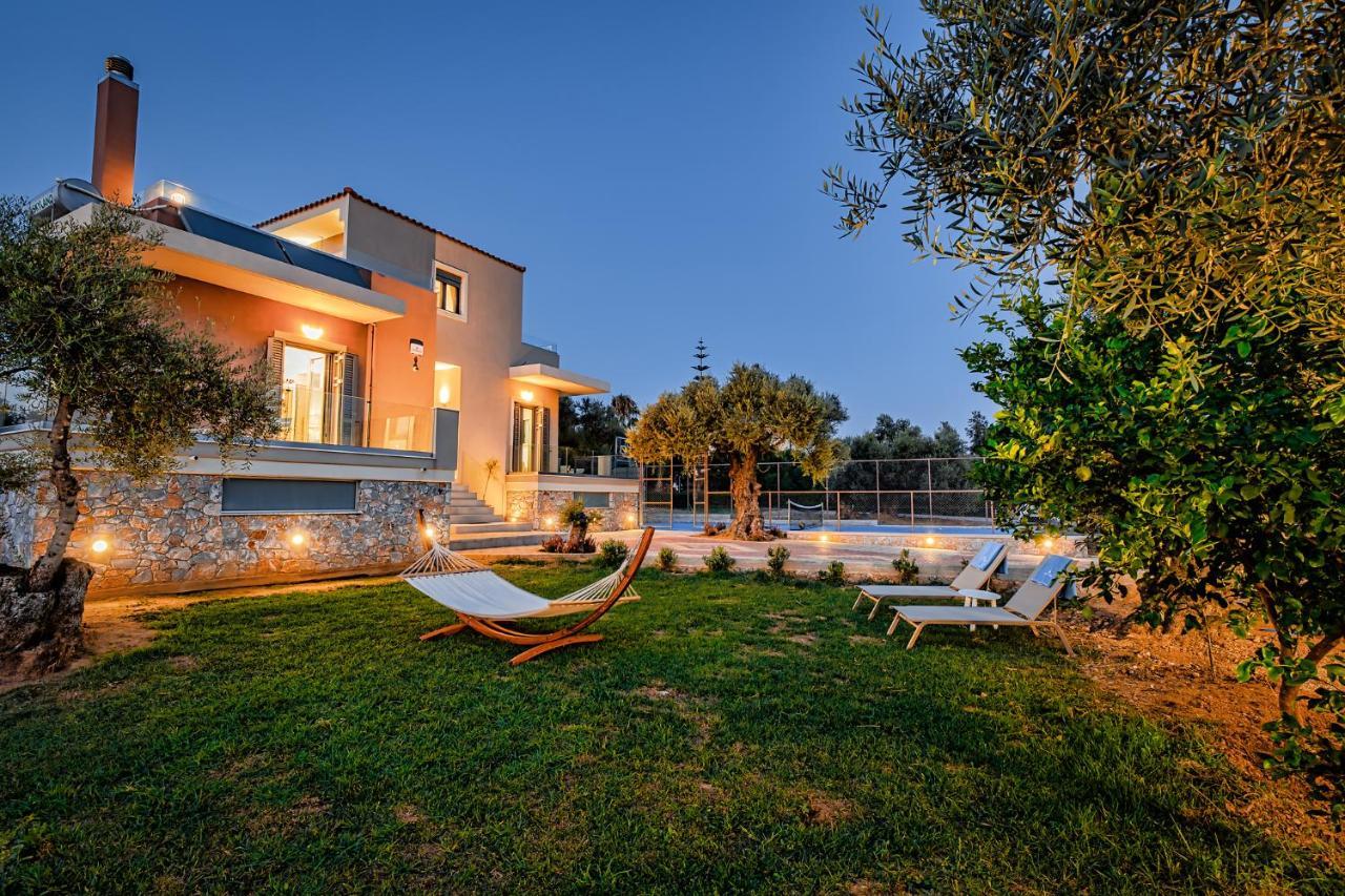 Cypress Village - Lux villa 5' from beach Daratsos Exteriör bild