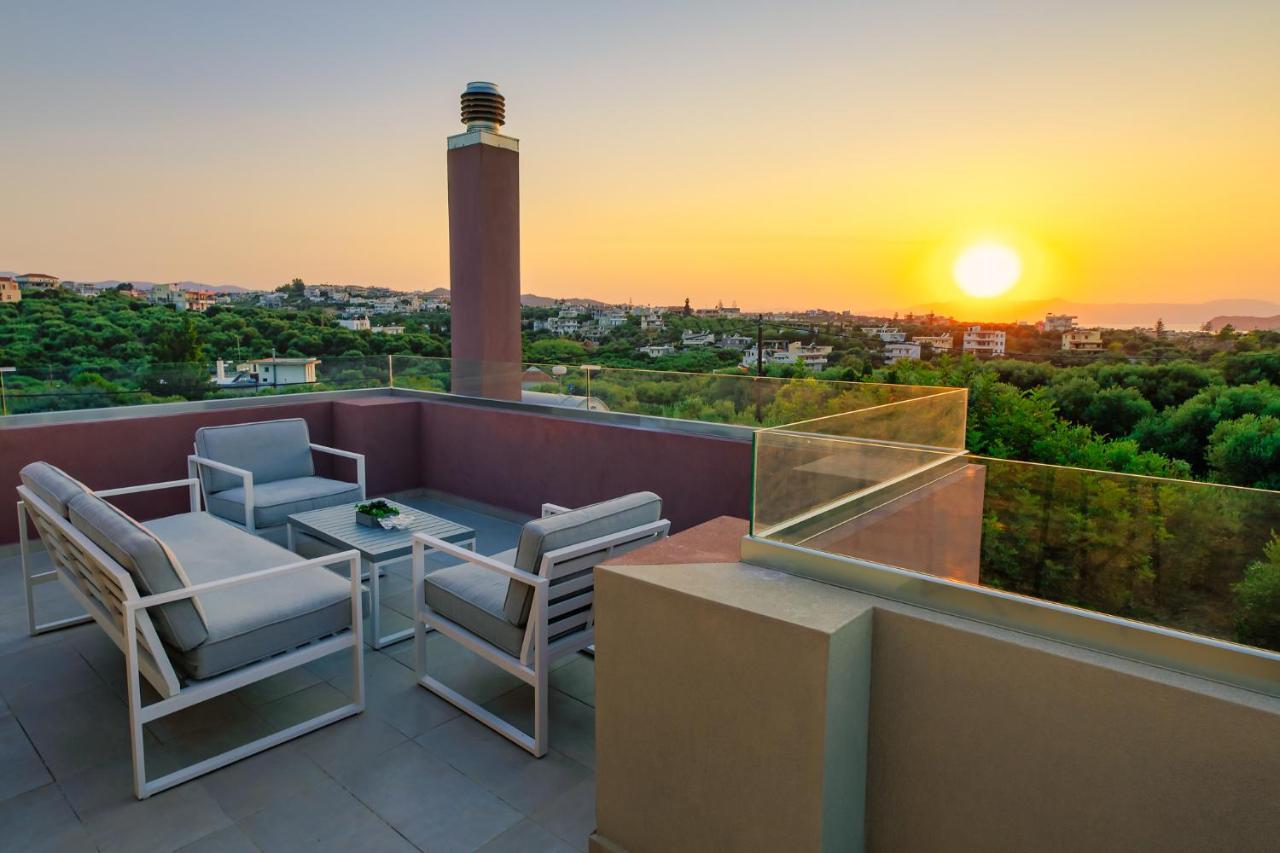 Cypress Village - Lux villa 5' from beach Daratsos Exteriör bild