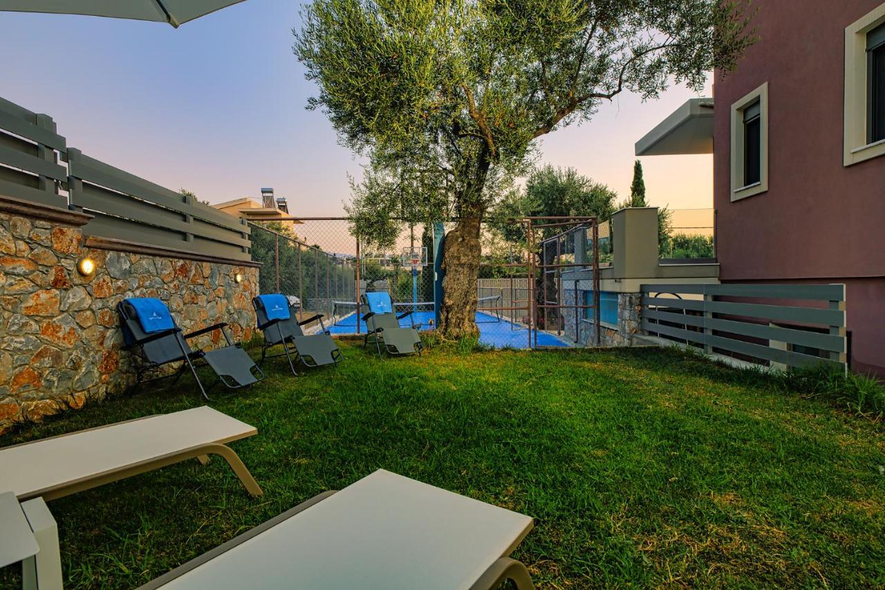Cypress Village - Lux villa 5' from beach Daratsos Exteriör bild